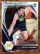 2021-22 Panini Prizm Draft Picks Franz Wagner RC #9