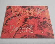 Winger Autographed Pull Apple Red Vinyl LP