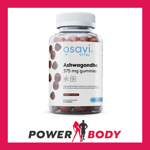 Osavi - Ashwagandha 375mg Gummies, Cherry - 90 gummies