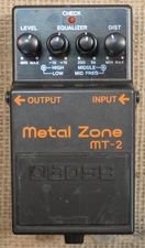 Boss MT-2 Metal Zone Guitar Effect Pedal Distortion Metal Thrash