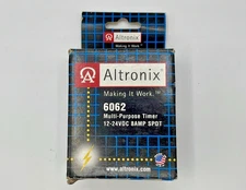Altronix 6062  Multi-Purpose Timer 12/24 VDC 8AMP SPDT