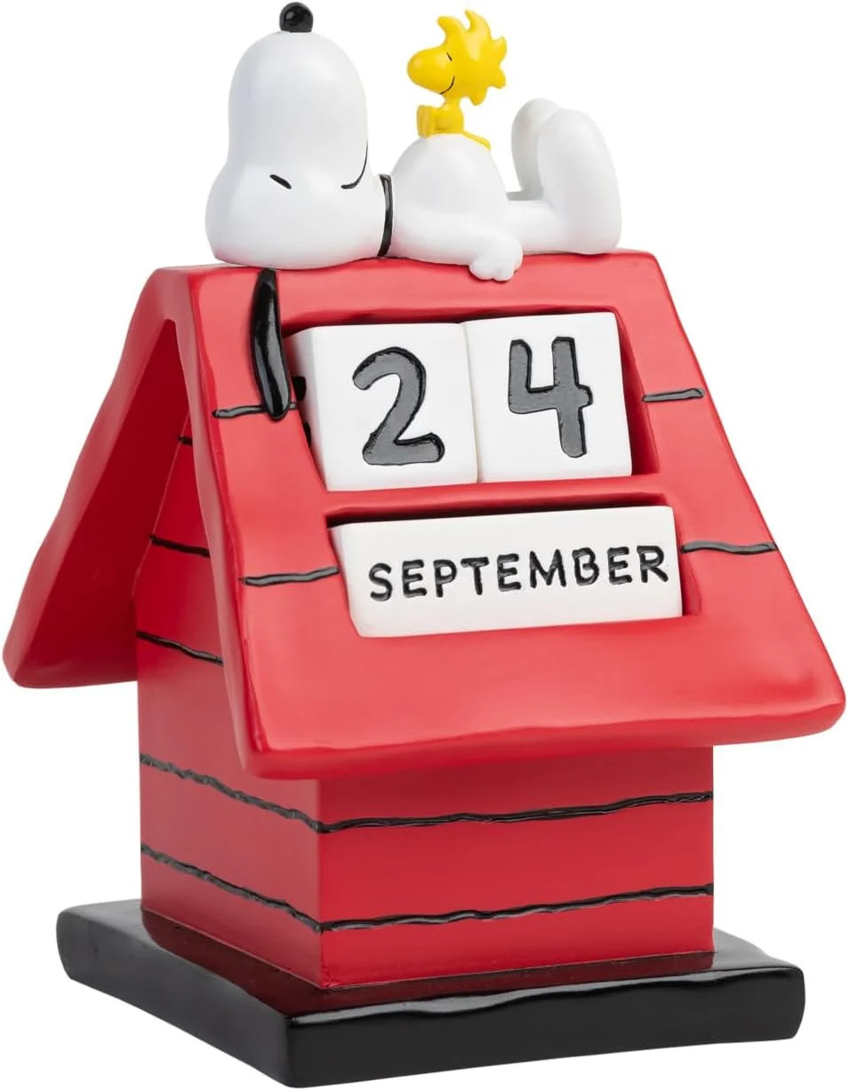 Calendrier Snoopy Peanuts Erik pour décorer un bureau de bureau