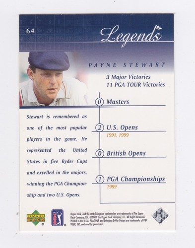 2001 Upper Deck Golf - Finish your set - #1 to #200 + inserts - Picture 129 of 491