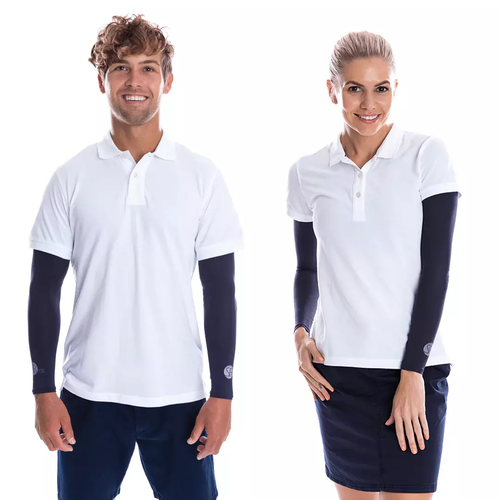 SParms Sun Protection Unisex UV Cooling Golf Outdoor Sleeves 1 Pair Large UPF50+