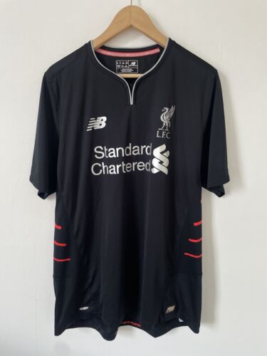 Liverpool 2016/2017 Away Shirt XL Black Excellent Condition - Picture 1 of 14