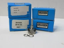 (NEW - Lot of 4) CLAROSTAT 381N5K 5K Potentiometer