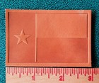 Texas And Alamo Leather Flag Patches  — photo 8