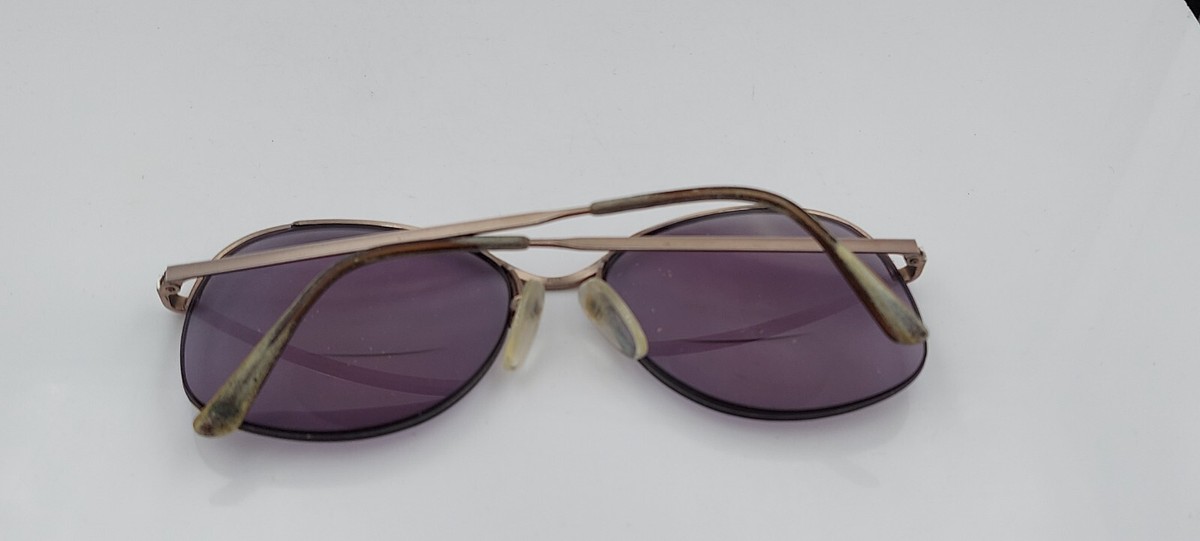 Vintage Logo Paris 0028 Brown Oval Half-Rim Sunglasses Frames Only front-mm.jpg main image 3
