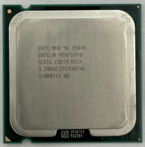Intel Pentium E5800 Processor 3.2GHz SLGTG LGA 775/Socket T CPU 800MHz - Image 3 of 4