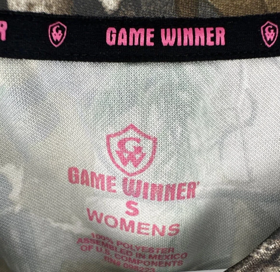 Game Winner Long Sleeve Shirt Realtree Camoflauge Size S. Women’s Hunting - Image 3 of 4