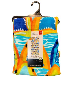 Clearance: Beach Towel Mainstays Kids Shark Bite, 28x60in, 1 bath towel