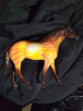 Hartland horse custom tyedye