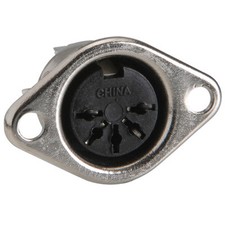 Rean NYS325 5 Pin DIN Female Chassis Connector