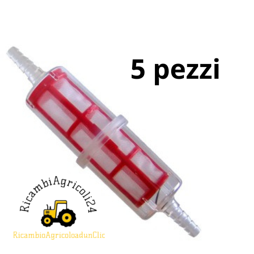 Filtro del carburante per un ciclomotore Pocket Bike
