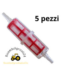 5 Prefiltri Nafta Per Filtro Gasolio Universale per  Trattori Escavatori Muletti
