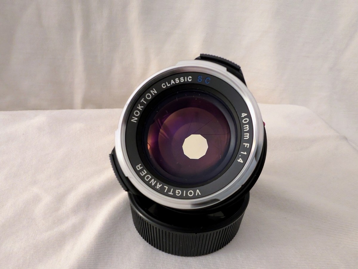 Voightlander 40mm Nokton F1.4 Classic SC (single Coat) Version