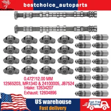 Exhaust Camshaft & Rocker Arm Valve Lifter For Buick ChevroLet Equinox GMC 2.4L