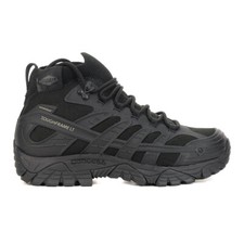 Merrell Men's Moab Velocity Mid Black Waterproof Tactical Boots