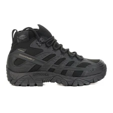 Merrell Men's Moab Velocity Mid Black Waterproof Tactical Boots