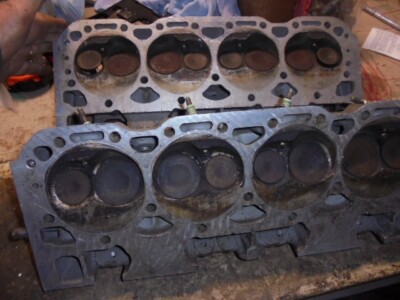 GM Chevy Pontiac Corvette LT 1 Aluminum Angle Plug Cylinder Heads