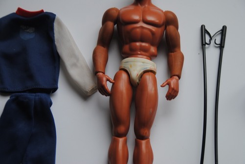BIG JIM MATTEL ACTION FIGURE " BIG JIM -OLYMPIC SKIER OUTFIT" NICE FIGURE ! - Picture 3 of 4