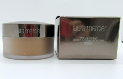 LAURA MERCIER Translucent Loose Setting Powder GLOW - Medium Deep 1oz, BNIB
