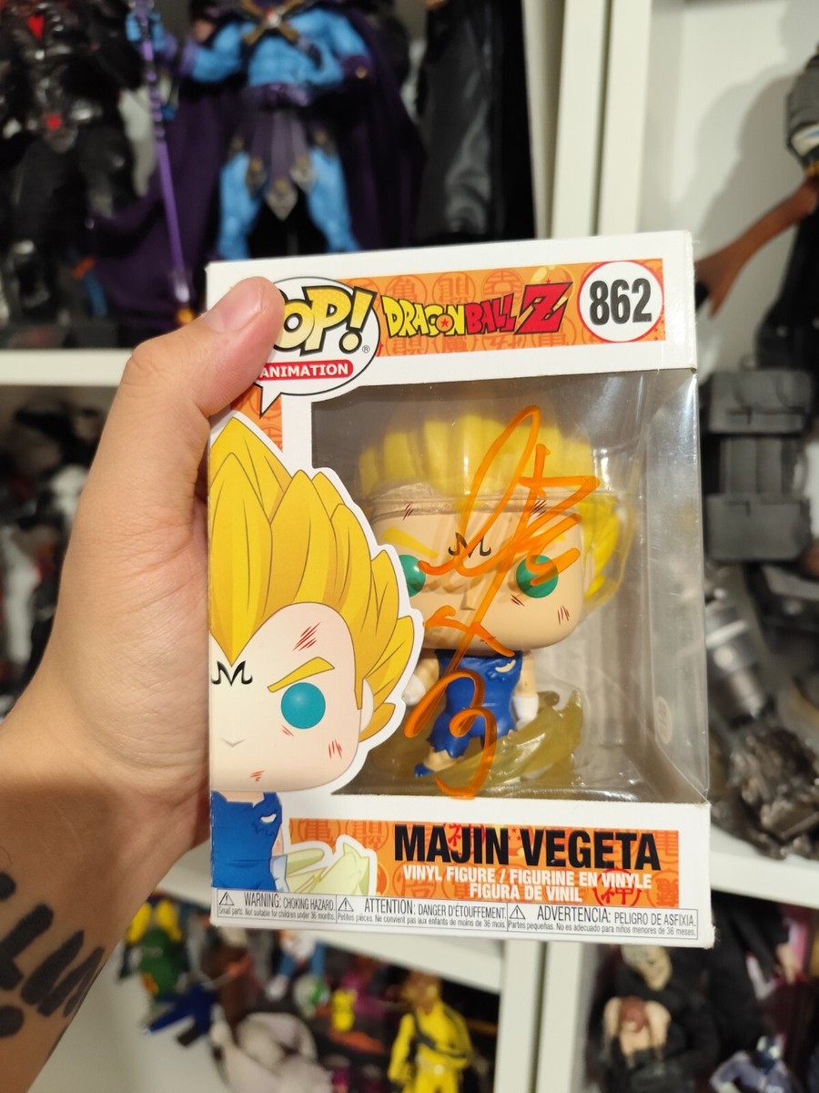 Funko Pop! Vinyl: Dragon Ball Z - Majin Vegeta Signed by Ryo