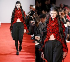 Comme des Garcons Frilled Pants Runway Collection AD2008
