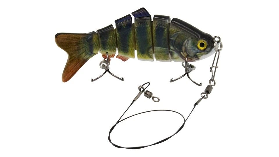 Hecht Wobbler Hardbait Kunstköder | 2er Set | 10cm 17g Barsch + Rotauge | Owner - Bild 3 von 4