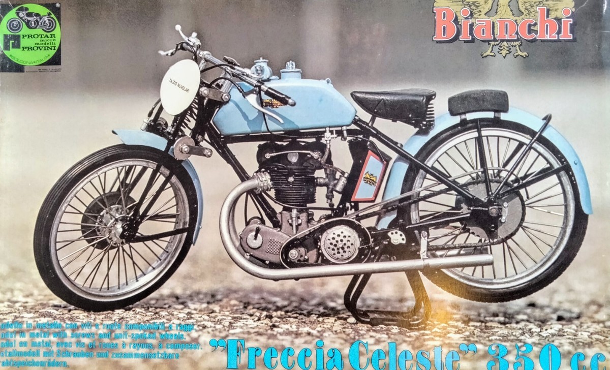 Bianchi Freccia Celeste 350cc イタリア プラモデル Protar 1:9