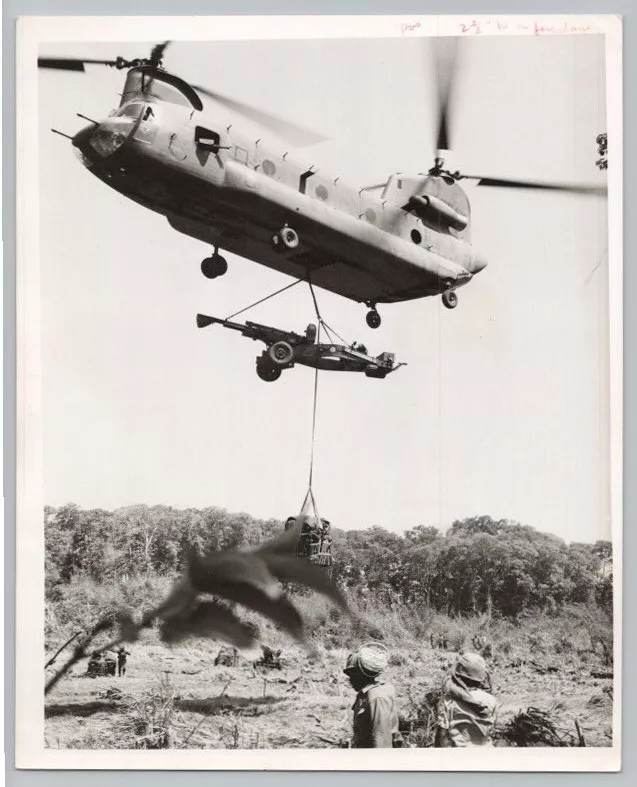 1960 s Original BOEING CH 47 Chinook HELICOPTER Vintage OFFICIAL
