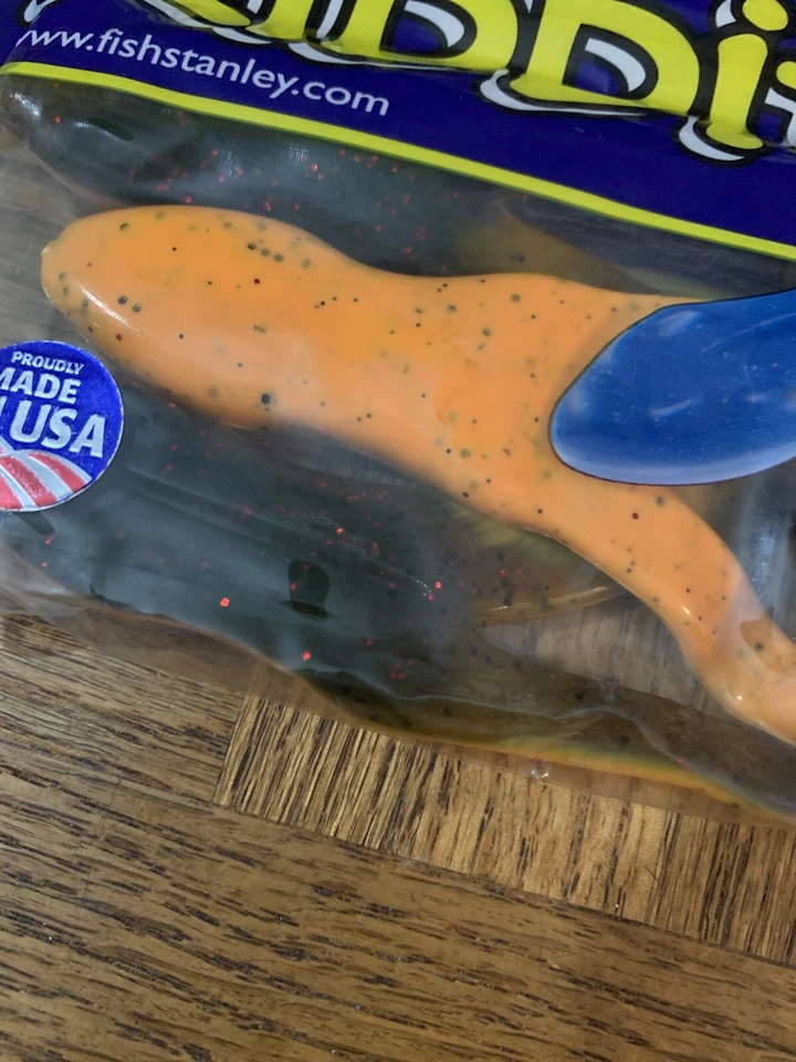 Stanley Ribbit Fish Bull Ribbit Cajun Craw Чеснок Ароматизированный - 1ea Упаковка Из 3-Новых-ДОСТАВКА24 - Изображение 2 из 4