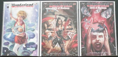 Wonderland Child of Madness #1 - 3 (Zenescope) Set 1st Print Near Mint