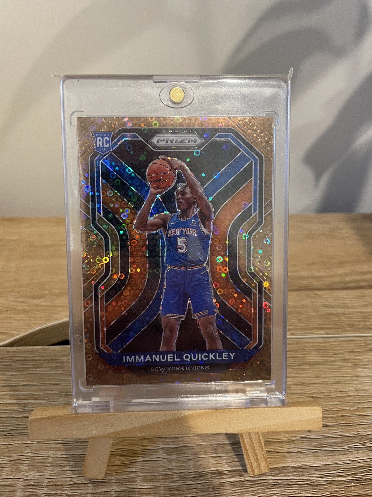 2020/21 Panini Prizm Immanuel Quickley Fast Break Bronze RC /20