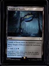 Temple Of Deceit - 303 - PIP - NM - MTG Magic the Gathering