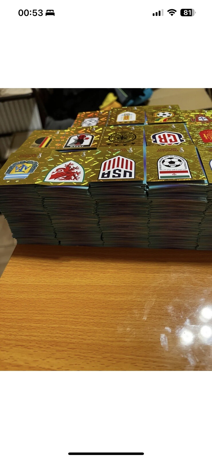 PANINI FIFA WORLD CUP 2022 MISSING STICKER SERVICE 25p EACH MESSAGE ...