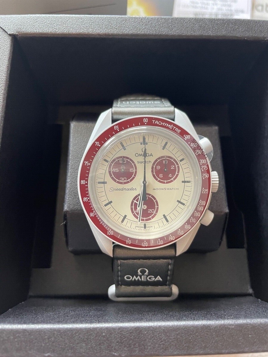 【最終SALE】OMEGAxSwatch MISSION TO PLUTO Omega x Swatch Bioceremic MoonWatch. Mission to Pluto. Brand New