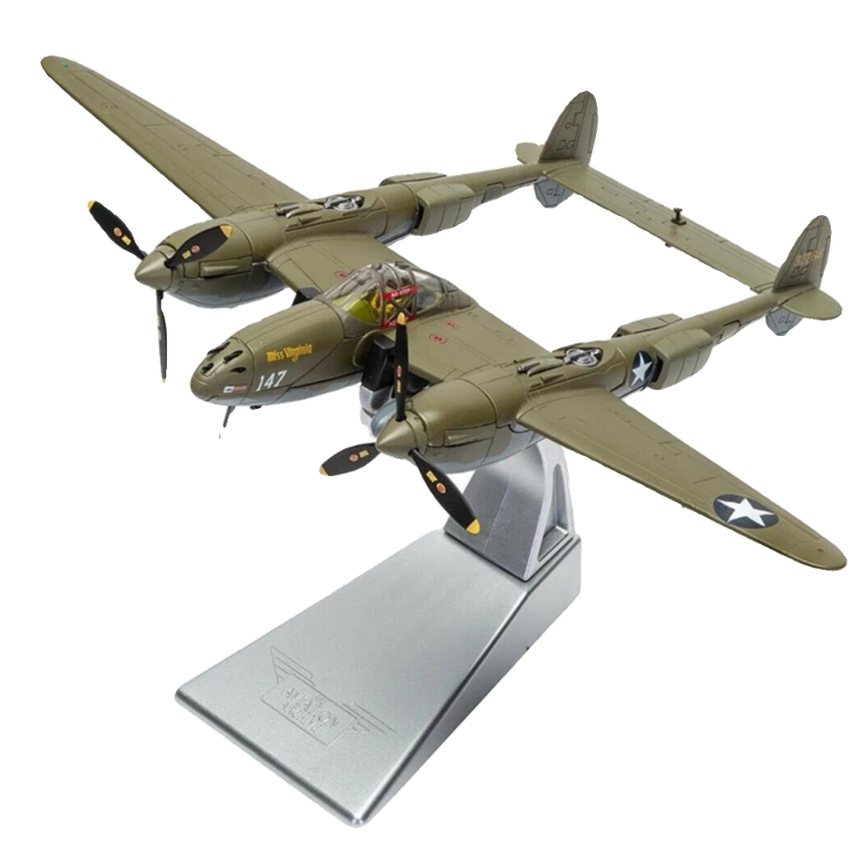 CORGI 1/72 World War II US P38G Lightning Fighter AA36615 Finished Model NEW - Image 2 of 4