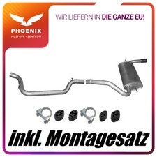 für Ford Focus MK3 1.6 EcoBoost Kombi Mittelrohr+Endschalldämpfer Auspuffanlage