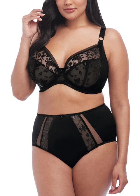 Braguita Completa Elomi Roxanne 4465 Tallas M-3XL Negra Nueva con etiquetas $36 Foto 4 de 4