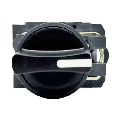 XB5-AD33 Selector switch XB5 plastic black 22mm 3 positions stay put 2 NO new