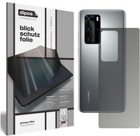 Huawei P40 RüCkseite Blickschutzfolie Matt Schutzfolie Folie Display Schutz