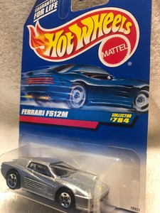 hot wheels ferrari f512m 1997