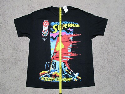 90s SUPERMAN vs DOOMSDAY Tシャツ DC COMICS s-l400.jpg