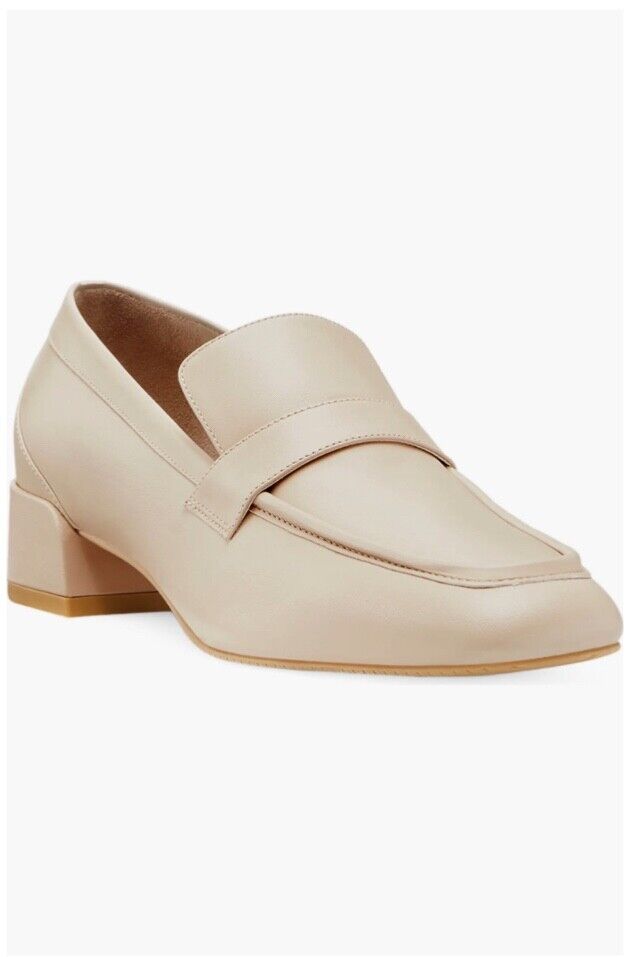 Stuart Weitzman Women's Sleek 35 Loafers in Dune Size 7 New Stuart Weitzman Women's Sleek 35 Loafers in Dune Size 7 New