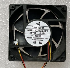 MITSUBISHI MMF-12D24DS/12F24DS-CP1/RP1/RN8/RM1/CM2/CN1 Industrial Fan 24V 3 Wire