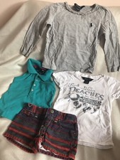 Baby Girls' Lot of 4 Polo Ralph Lauren Shirts And Shirts sz 24 Months
