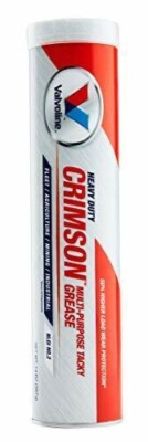 Valvoline Crimson Red #2 Heavy Duty (HD) Grease 14.1 OZ Cartridge