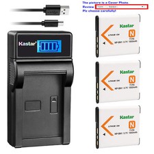 NP-BN1 BC-CSN Battery or LCD Charger for Sony Cyber-shot DSC-W610 W620 W630 TX1