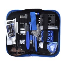 185Pcs Watch Case Opener Link Pin Remover Screwdriver Repair Tools Kit Set